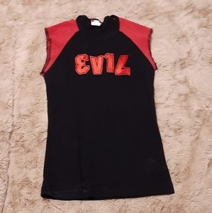 2001 emily the strange evil tee sz S